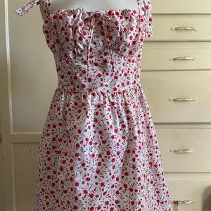 Bonnechance Rosey Floral Dress